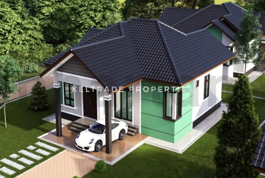 Rumah Banglo Moden Mampu Milik Berdekatan Sk. Kandis, Mukim Telong, Bachok.