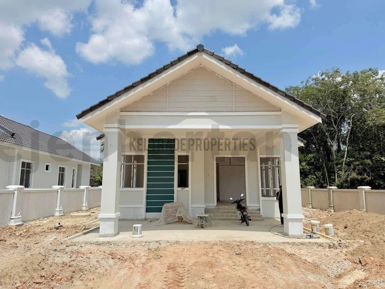 Rumah Banglo Design Modern 1 Tingkat Di Kg Pohon Tanjung, Pasir Mas.