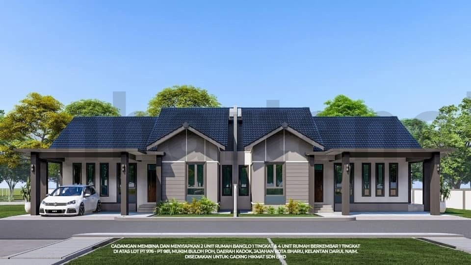 4 Unit Semi-D Moden Di Kg. Lachang, Buluh Poh, Ketereh