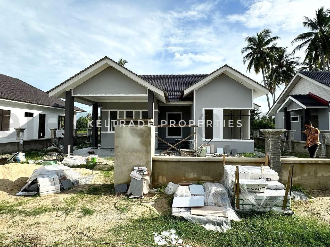 Rumah Banglo Moden 1 Tingkat Di Kg. Gong Gajah (Nipah), Melawi