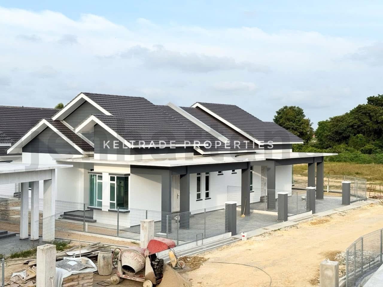 Rumah Semi-D VVIP 1 Tingkat Di Belakang Makmal Kesihatan Perol, Untuk Dijual