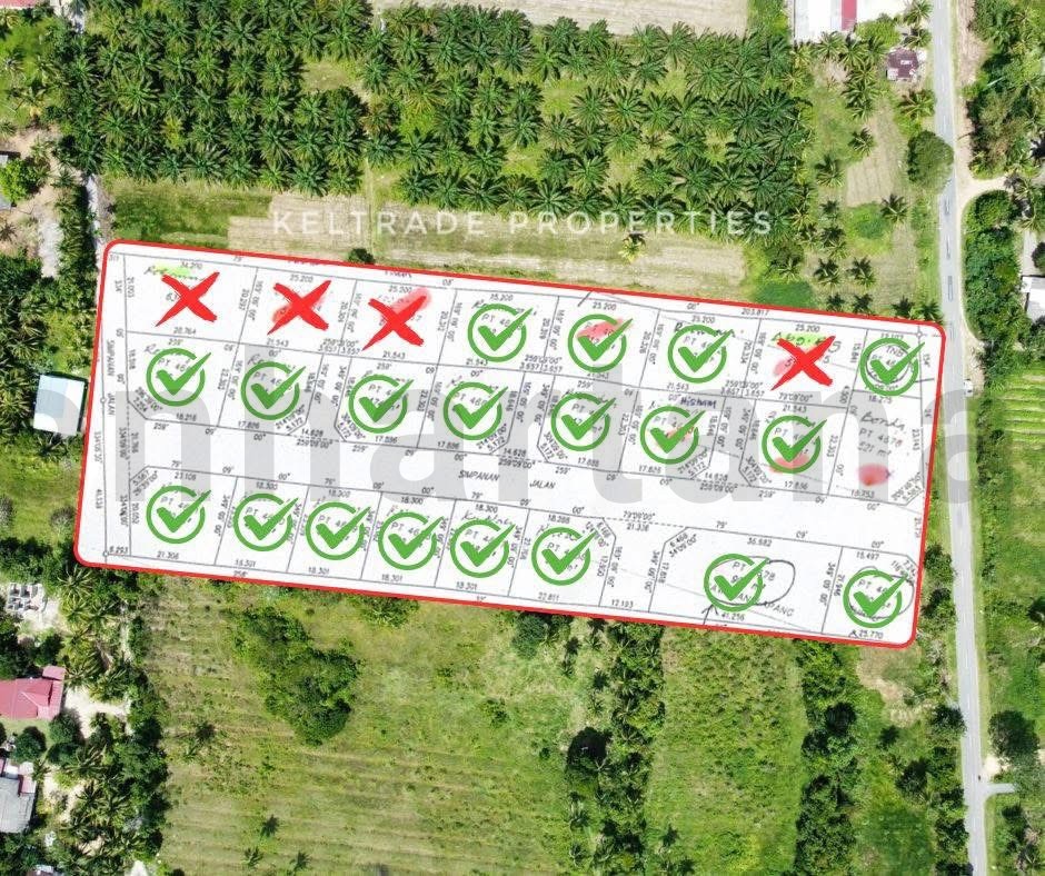 19 Lot Tanah Di Kg. Gong Kulim, Semerak. Pasir Puteh. Untuk Dijual