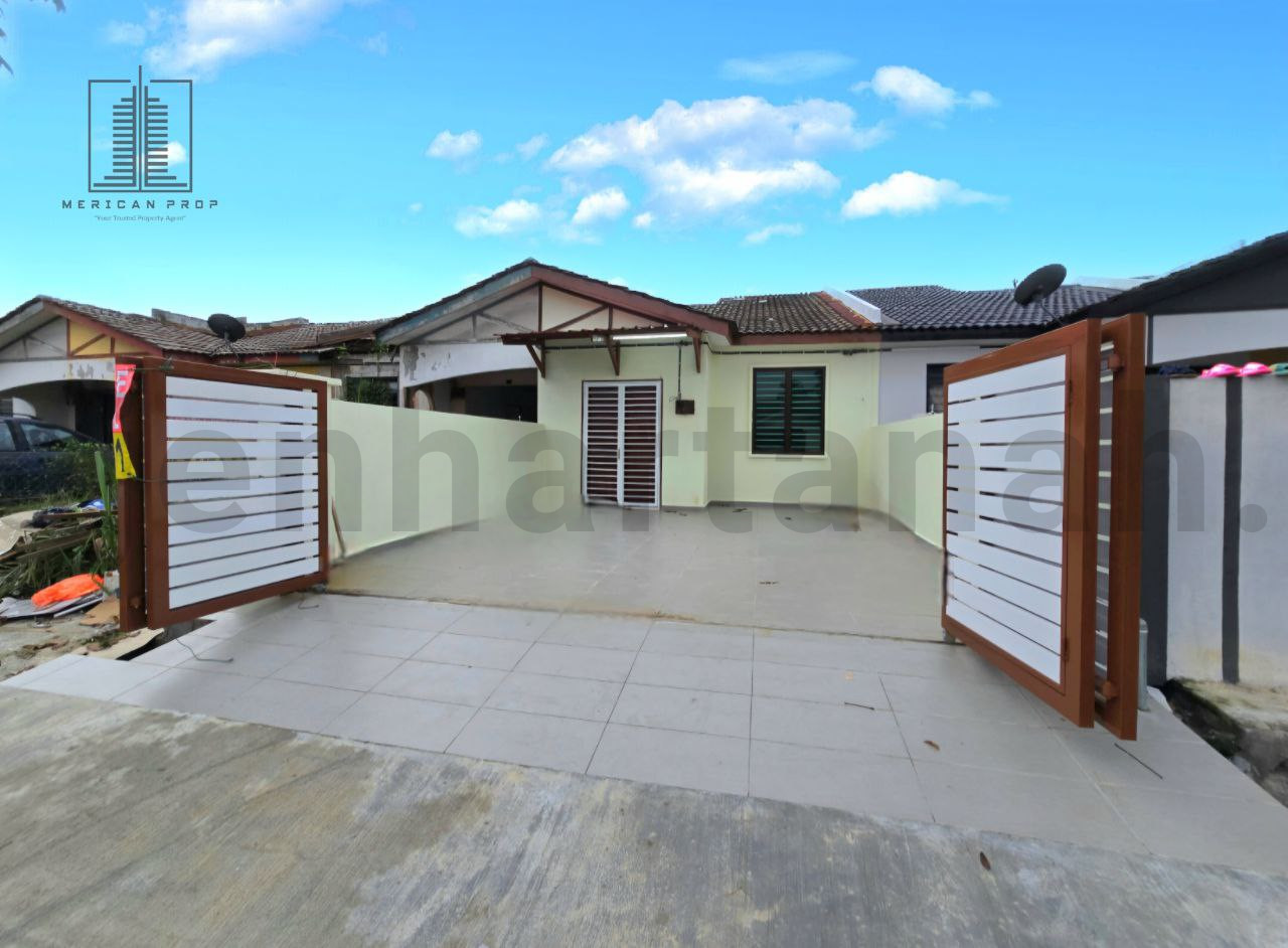 [ Freehold ]  1 Storey Terrace House - Jalan Telipot, Bukit Sentosa 48300 Rawang